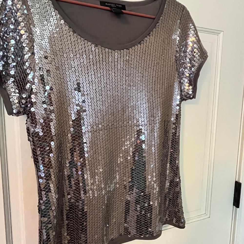 Sequin Knit Top - image 1